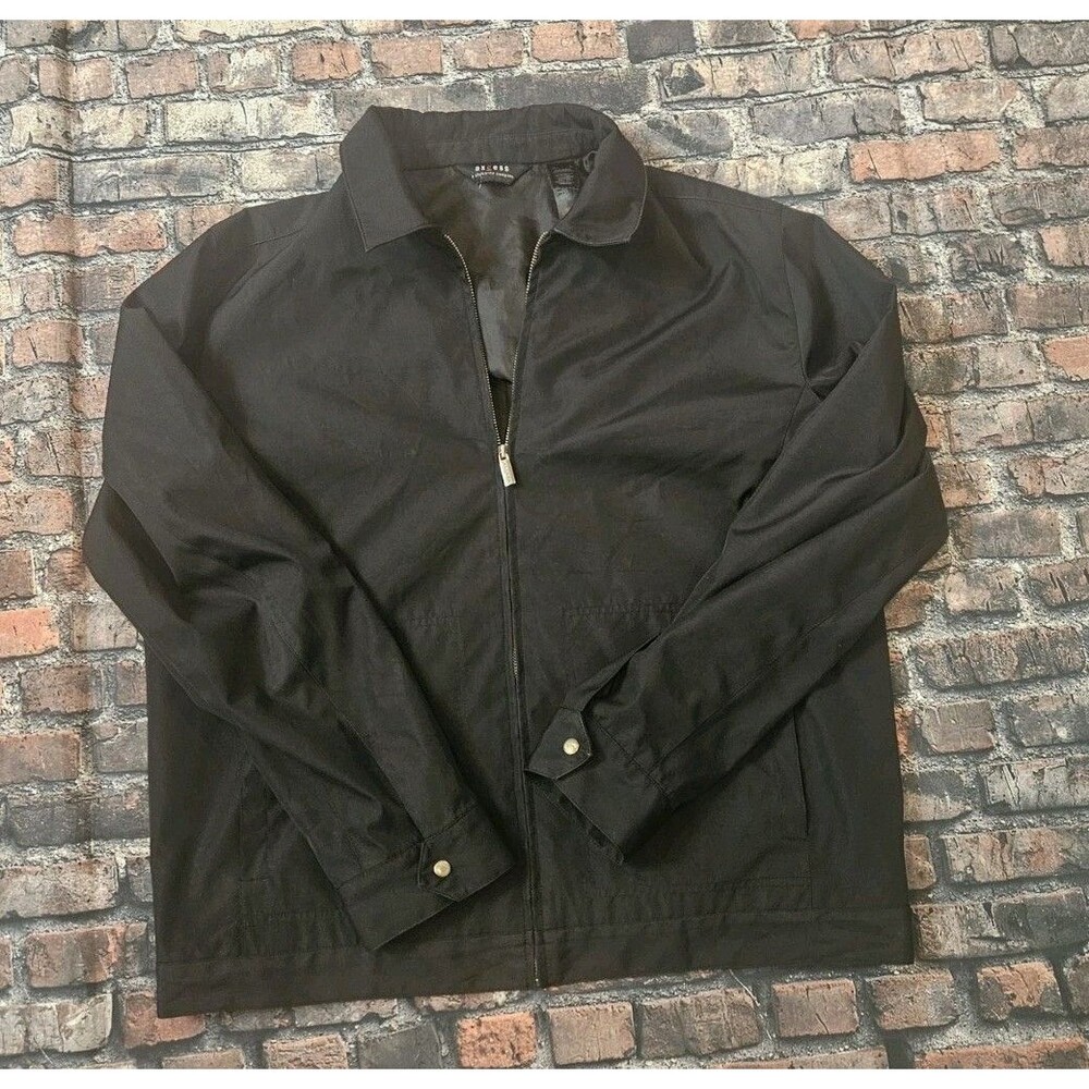Axcess Windbreaker Jacket Size Large Black